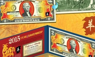 Tờ 2 USD in hình dê đang có giá lên tới 500.000 đồng.