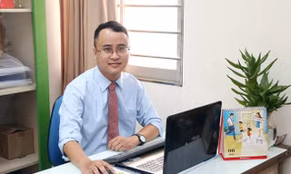 Thầy Bùi Đức Anh - Trưởng các Chương trình Tài năng tại ĐH Duy Tân