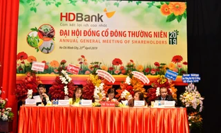 HDBank chia cổ tức và cổ phiếu thưởng 30%