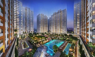 Akari City được thiết kế với hệ thống tiện ích như một thành phố thu nhỏ