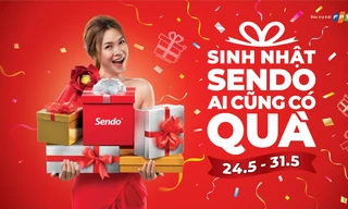 Ngập tràn ưu đãi mừng sinh nhật Sendo 7 tuổi