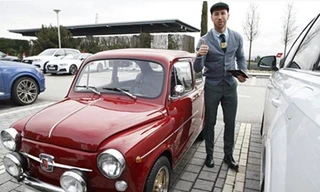 Anh trai tặng xe cổ cho thủ quân Real làm quà sinh nhật