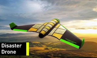 UAV Pouncer được làm từ vật liệu nhựa dẻo chế từ tinh bột có thể ăn được.