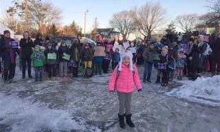 Hành trình 15 tháng chiến đấu với bệnh tật của Bridget được nhiều người dõi theo. Ảnh: Megan Kelley