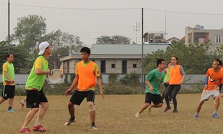 Đây là môn thể thao ngoài trời, rất phát triển ở các nước phương Tây như Mỹ, Anh. Ảnh: Nam Châu.