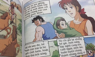 Nội dung có yếu tố bạo lực, không phù hợp với trẻ em trong cuốn sách khiến độc giả bức xúc.