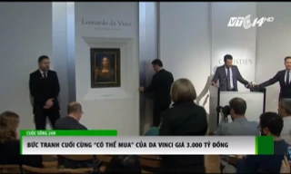Bức tranh cuối cùng của Da Vinci giá 3.000 tỷ đồng