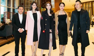 Ngọc Trinh dự tiệc cùng gia đình tỷ phú Hoàng Kiều