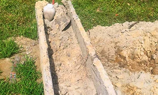 Phát hiện mộ thuyền và bình gốm cổ ở Hà Tĩnh