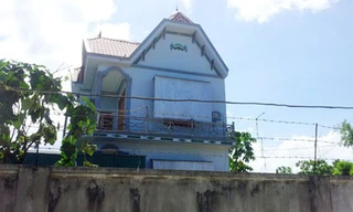 Ngôi nhà hiện tại bà Nga đang sống cùng con gái út ở huyện Nam Đàn. 