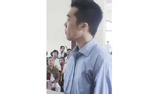 Bị cáo Hiển tại tòa.