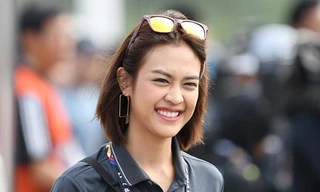 Nhan sắc nữ phóng viên Thái Lan tác nghiệp ở SEA Games