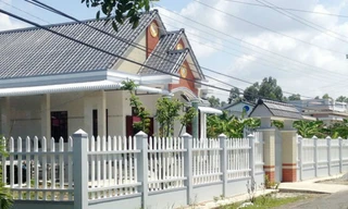 Một trong những căn nhà tiền tỷ ở đồng Chó Ngáp. 