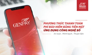 Genpay – Phương thức thanh toán phí bảo hiểm bằng tiền mặt ứng dụng công nghệ số