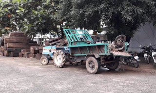 Xe công nông gây tai nạn