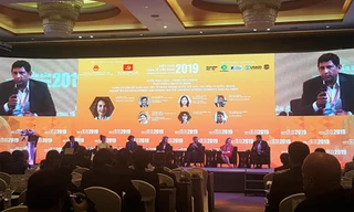 Ông Ganesan Ampalavanar, Tổng giám đốc Công ty Nestlé Việt Nam chia sẻ tại Diễn đàn Kinh tế Việt Nam