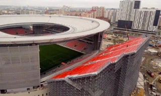 Mục kích khán đài nằm bên ngoài sân ở World Cup 2018