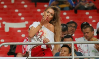 Ngẩn ngơ trước những bóng hồng quyến rũ nhất tại World Cup 2018