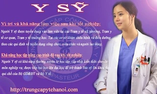 Trung cấp y sĩ đa khoa tuyển sinh đào tạo chuyển đổi từ ngành học khác