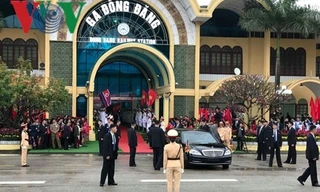 Ga Đồng Đăng thời điểm chờ đón Chủ tịch Triều Tiên Kim Jong-un