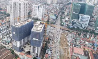 Đường Minh Khai đang được thành phố tích cực đầu tư và mở rộng