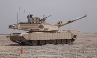 Một xe tăng M1A2 của quân đội Mỹ tại Iraq. Ảnh: Dmitry Shulgin.