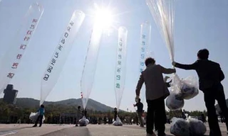 Vụ thả truyền đơn chống Triều Tiên khiến nước này tức giận 