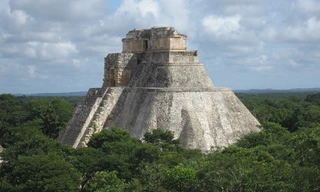 Một kim tự tháp của người Maya được phát hiện ở Yucatan, biên giới giữa Mexico và Guatemala. Ảnh: Didi Aurich.