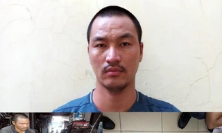 Phước cùng tang vật.