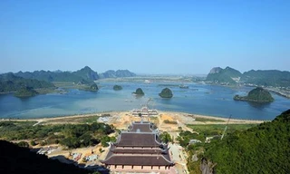 Chùa Tam Chúc, nơi diễn ra Đại lễ Vesak 2019. Ảnh: M.Đ