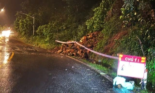 Khẩn trương khắc phục điểm sạt lở trên đèo Bảo Lộc