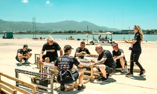 Anh, Ba Lan gấp rút hoàn thành trận địa pháo hoa quốc tế Đà Nẵng trước giờ khai hỏa