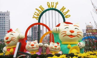 Muôn vẻ ngộ nghĩnh linh vật Tết Quý Mão ở Đà Nẵng