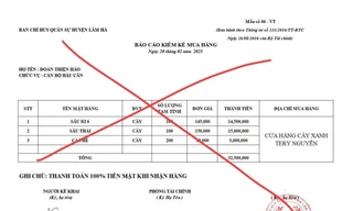 Xuất hiện đối tượng giả danh cán bộ quân đội để lừa đảo ở Lâm Đồng