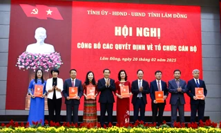 Lâm Đồng bổ nhiệm 6 giám đốc sở mới sau sáp nhập