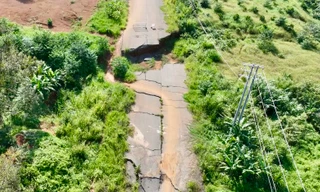 Toàn cảnh tuyến đường tránh 800 tỷ đồng ở Lâm Đồng sụt lún, 'đắp chiếu' vì thiếu vốn