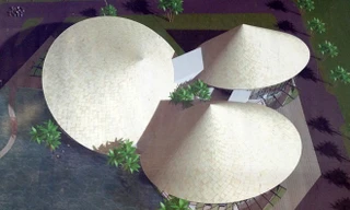 Nhà hát 3 nón lá 222 tỷ xây chưa xong đã được xác lập kỷ lục