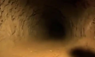 Cận cảnh đường hầm bí mật vụ cướp ngân hàng ở Ấn Độ