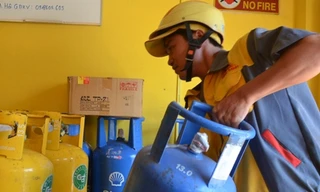 Gas tăng 4.000 đồng/bình