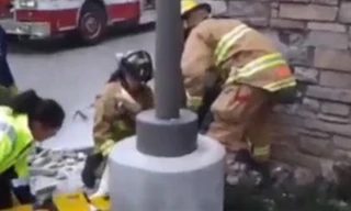 Tên trộm bị kẹt kỳ lạ giữa tường suốt 3 ngày