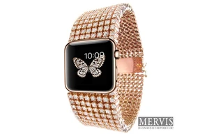 Sốc với giá đồng hồ Apple vàng nạm kim cương