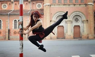 Cô gái Hải Phòng đam mê dance sport