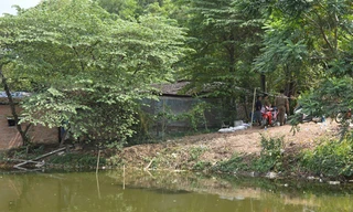 Khu vực phát hiện thi thể nạn nhân. Ảnh: Đông Sơn.