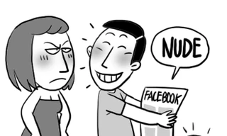 Bạn trai đưa ảnh 'nude' lên Facebook