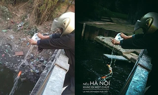 Bộ ảnh đáng suy ngẫm về Hà Nội “khác đi một chút”