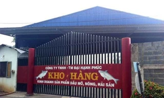 Ảnh công ty Đại Hạnh phúc đăng trên trang Focus Taiwan. 