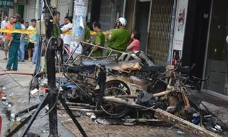 Hiện trường vụ cháy