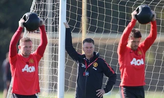 Van Gaal yêu cầu các học trò tập một giáo án cực nặng