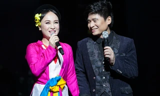 Tấn Minh khoe khéo vợ trong chương trình riêng đầu tiên ở tuổi 40. Ảnh: Anh Đức.