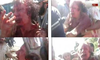 Gaddafi nói gì khi bị kéo lê trên đường